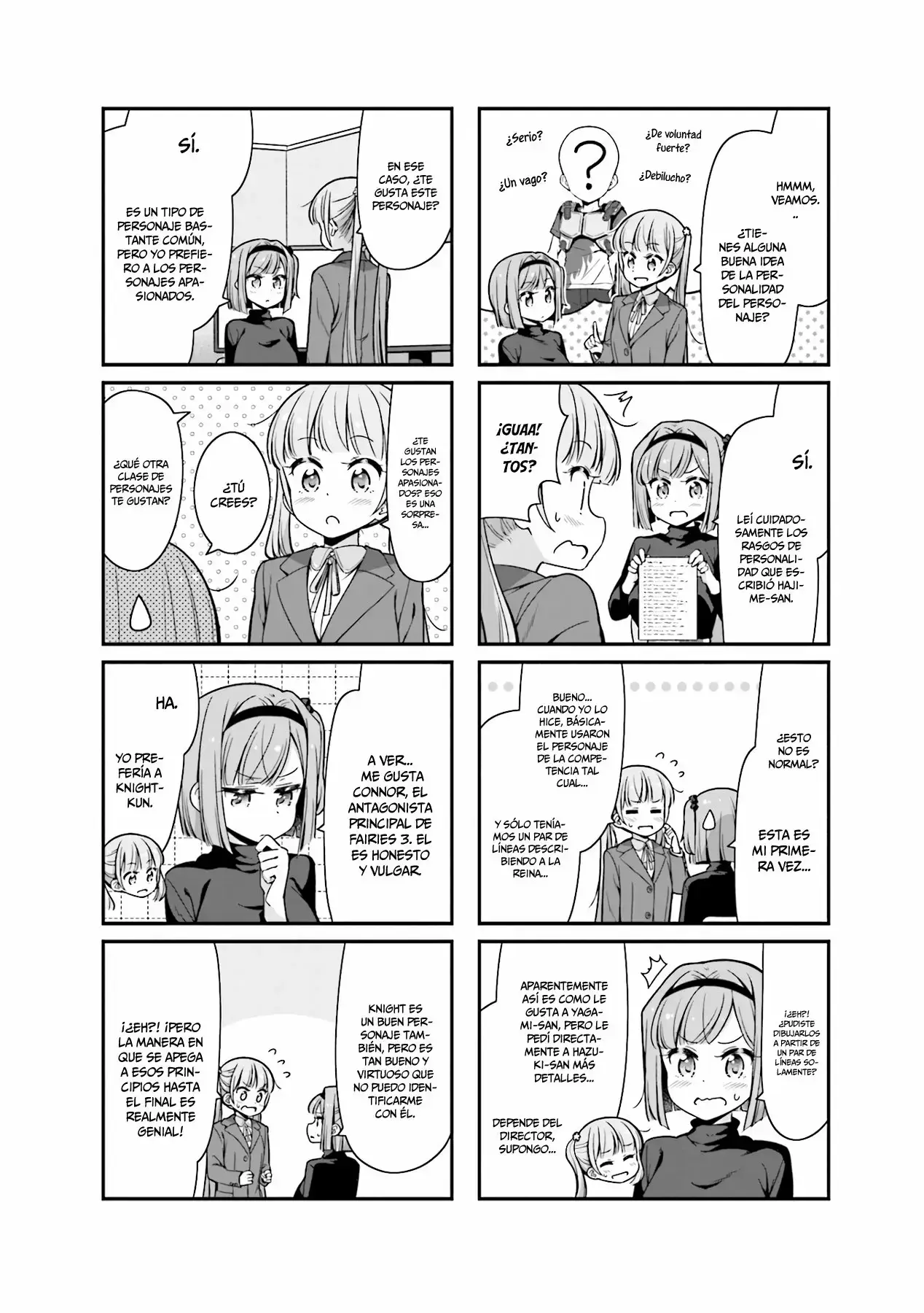 NEW GAME! capítulo 84, página 5