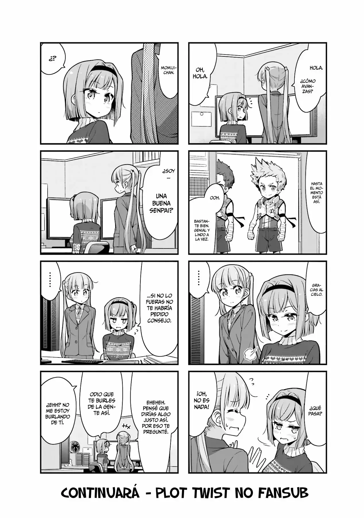 NEW GAME! capítulo 84, página 9