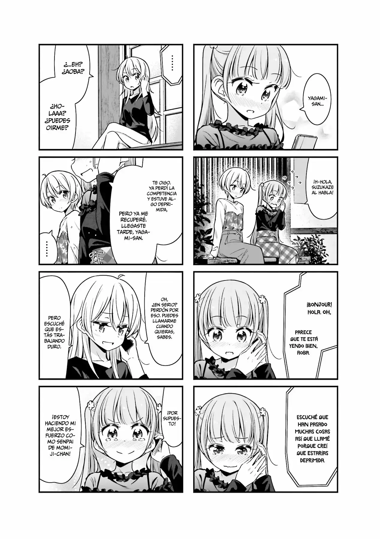 NEW GAME! capítulo 86, página 8