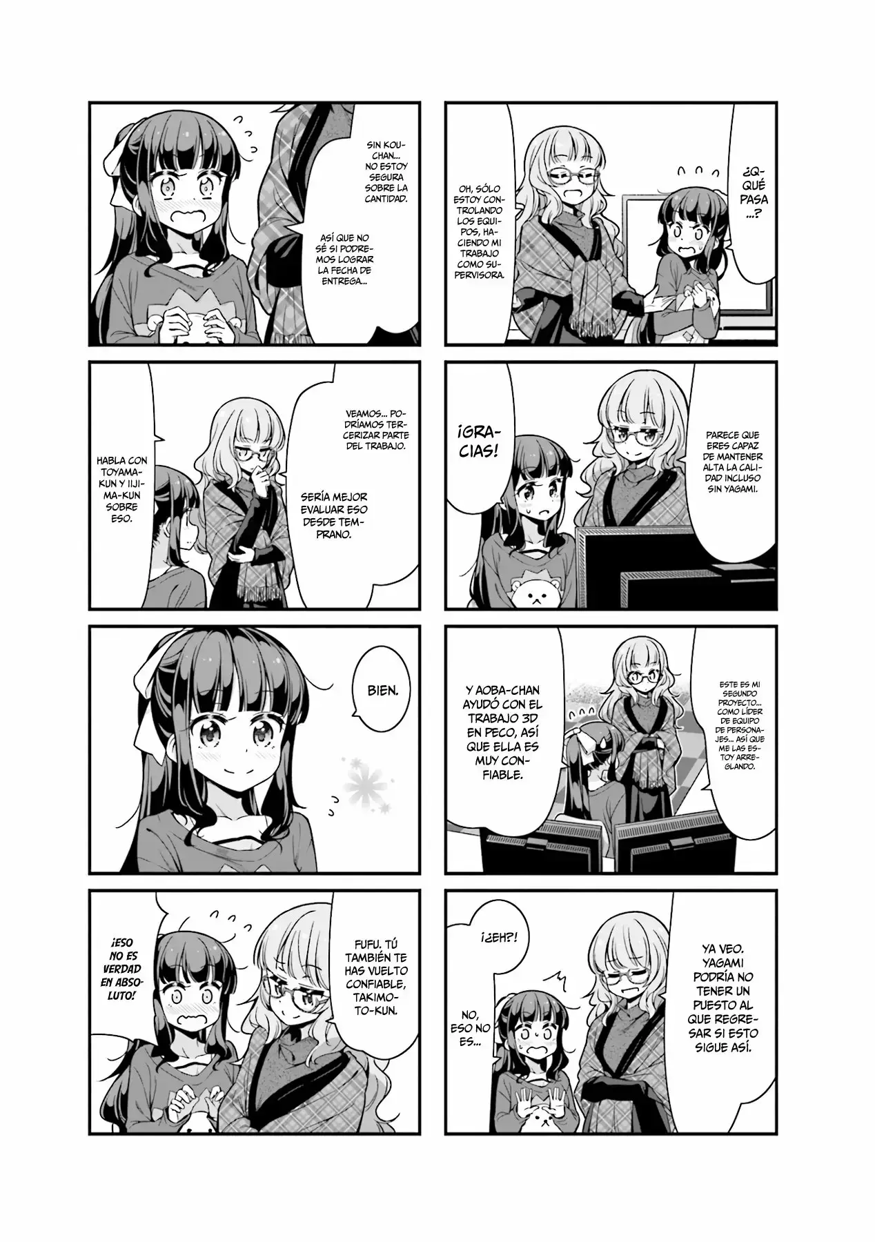 NEW GAME! capítulo 88, página 4
