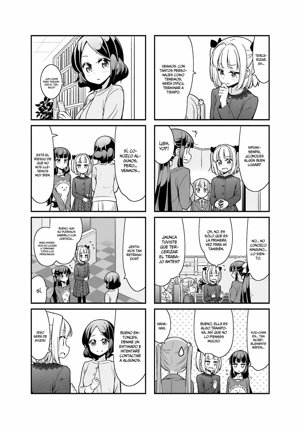 NEW GAME! capítulo 88, página 6