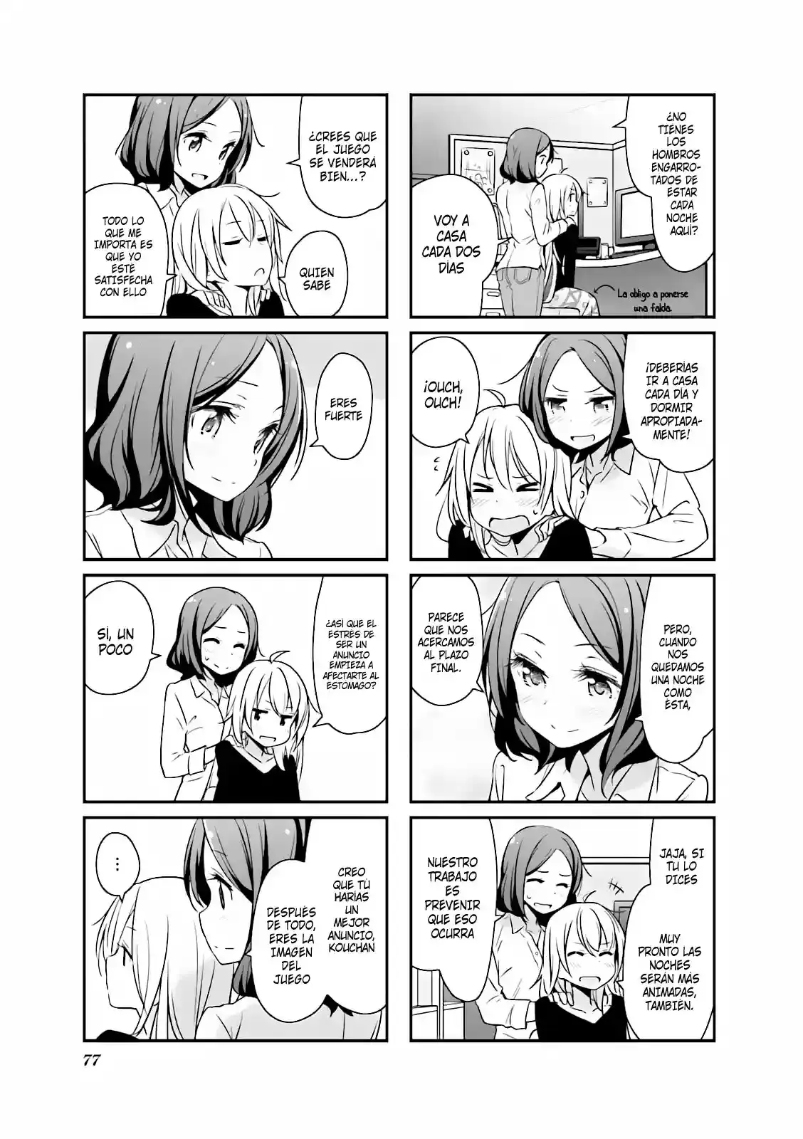 NEW GAME! capítulo 9, página 4