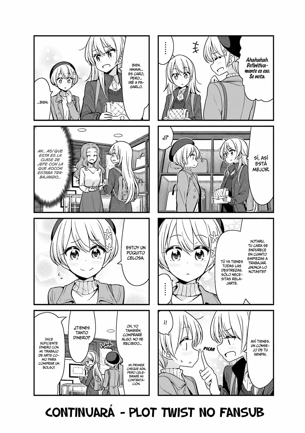 NEW GAME! capítulo 92, página 9