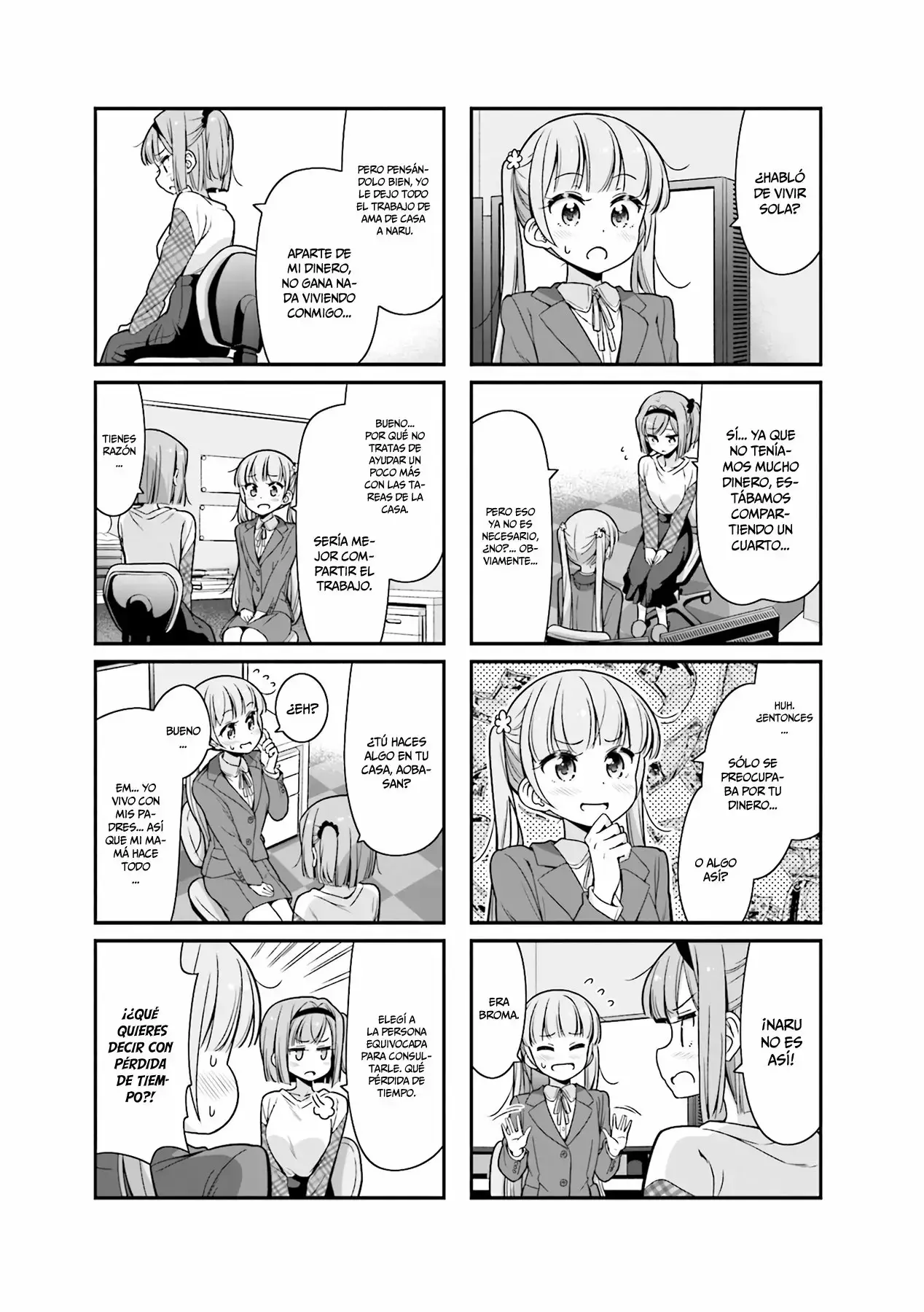 NEW GAME! capítulo 93, página 4