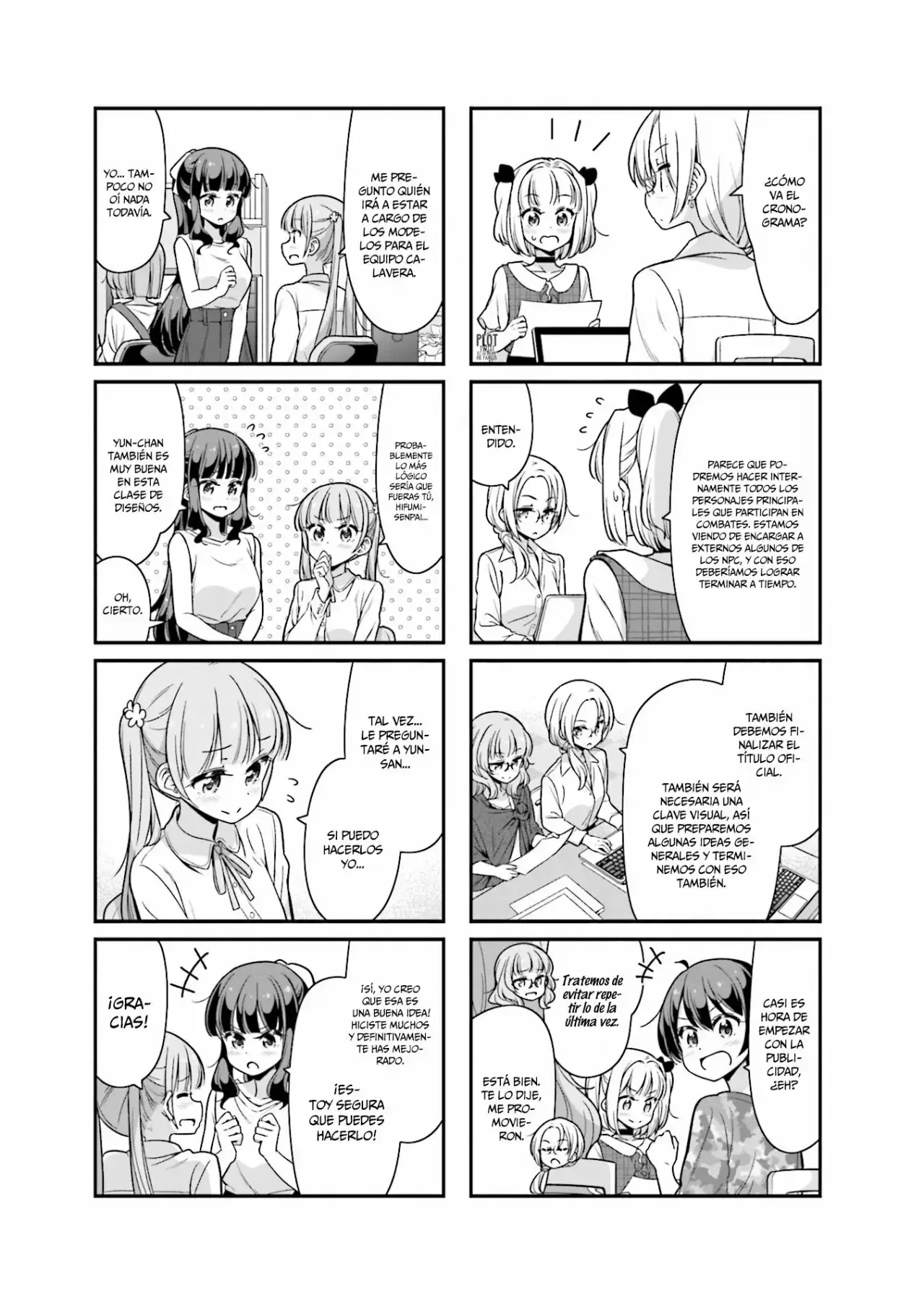 NEW GAME! capítulo 94, página 4