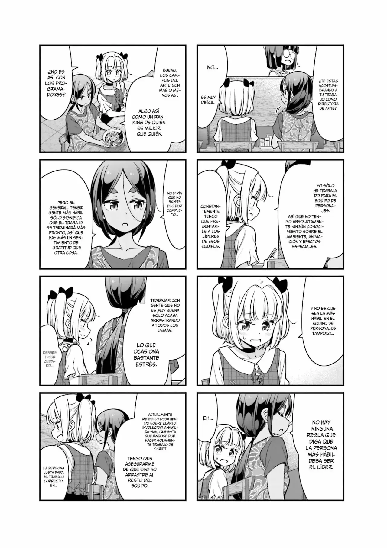 NEW GAME! capítulo 94, página 6