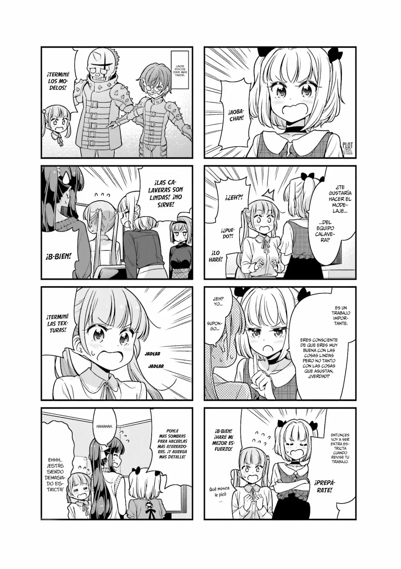 NEW GAME! capítulo 94, página 8