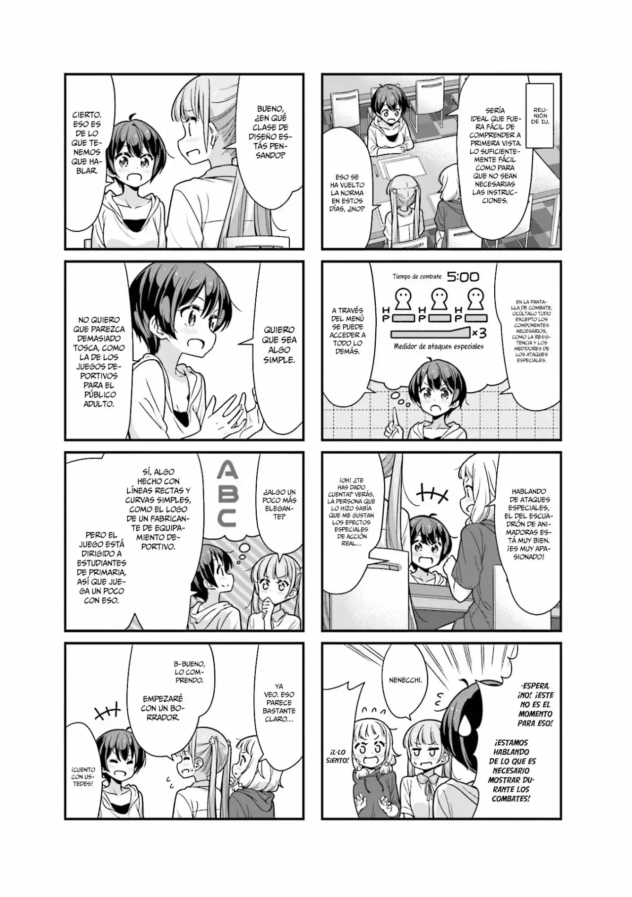NEW GAME! capítulo 95, página 4