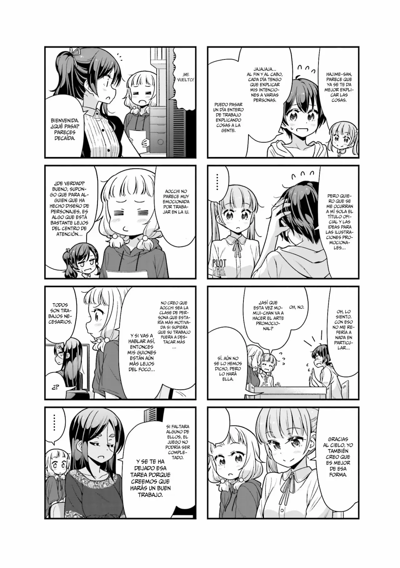 NEW GAME! capítulo 95, página 5