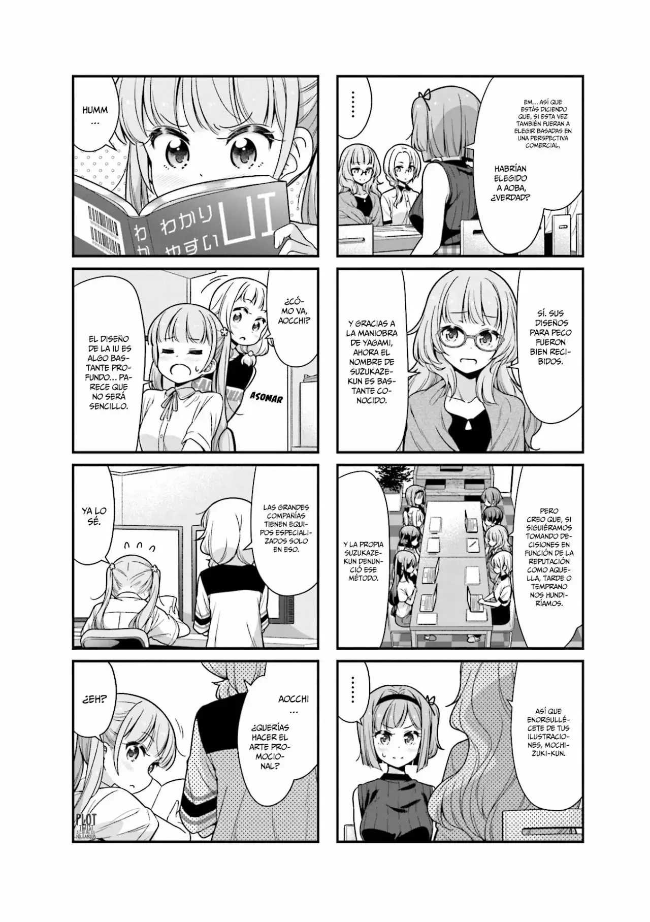 NEW GAME! capítulo 95, página 7