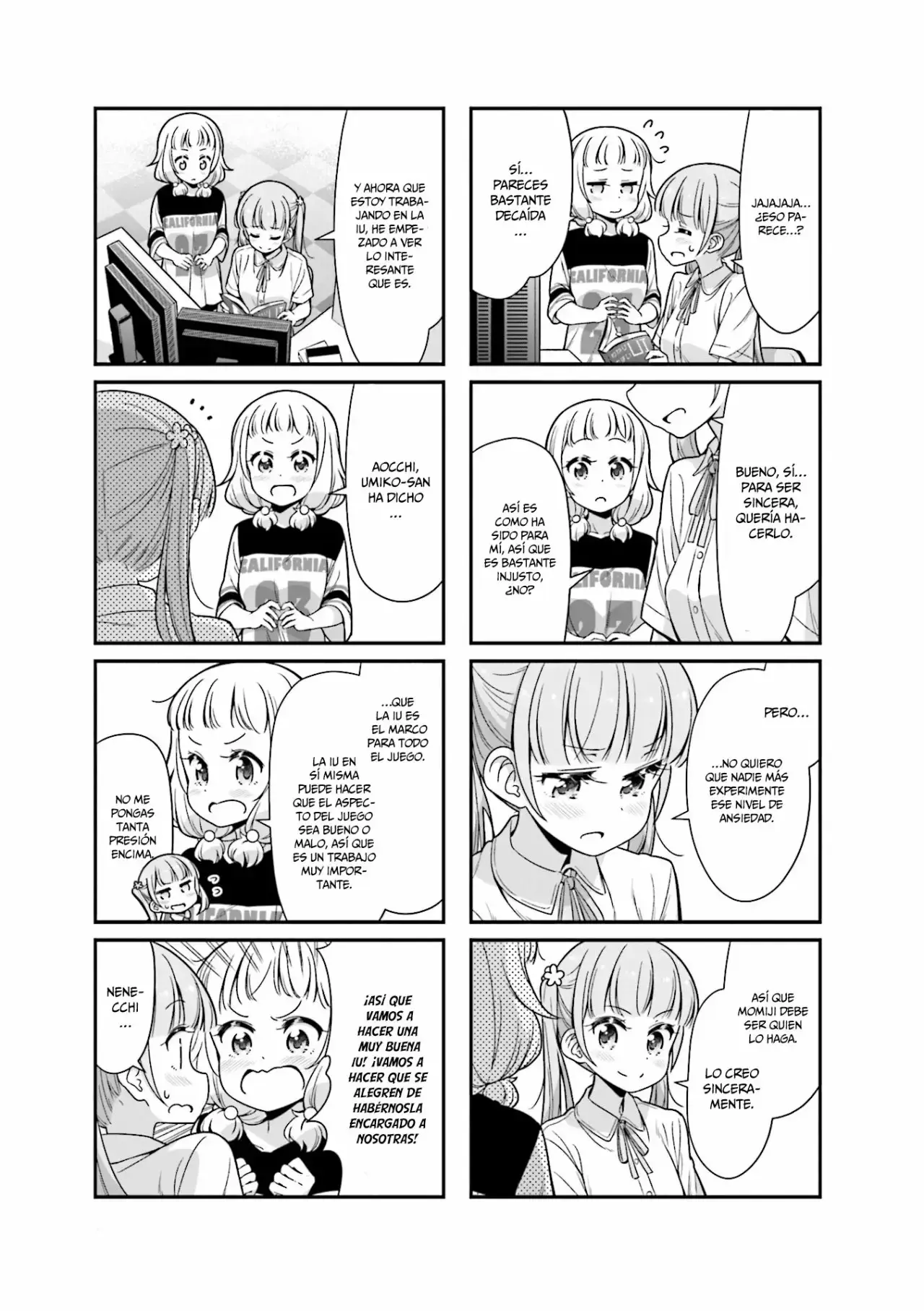 NEW GAME! capítulo 95, página 8