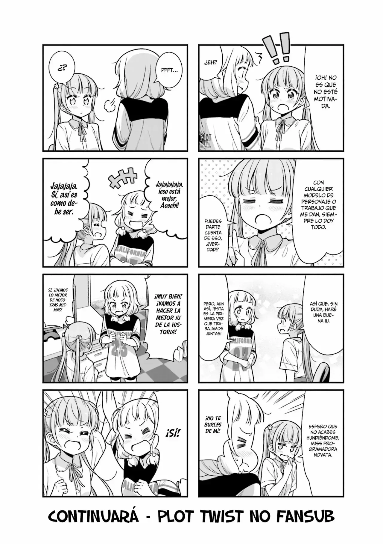 NEW GAME! capítulo 95, página 9