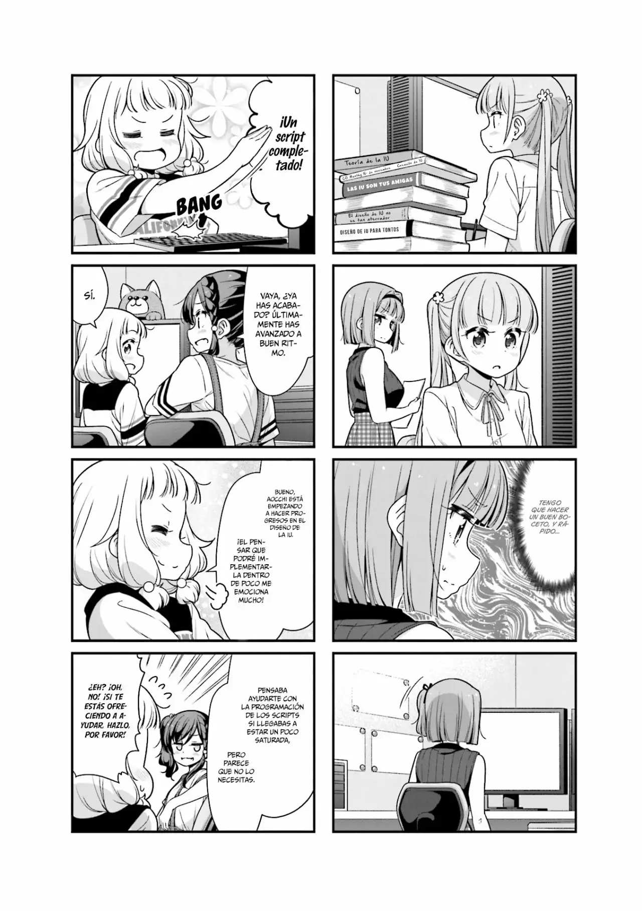 NEW GAME! capítulo 96, página 3