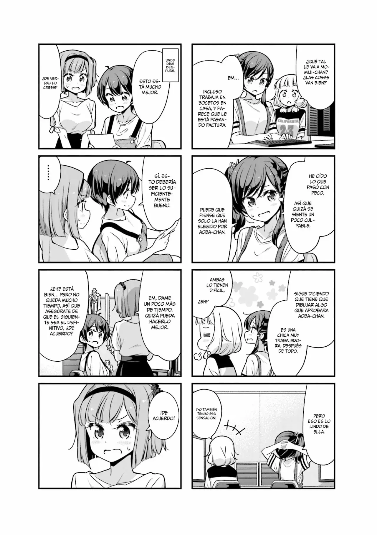 NEW GAME! capítulo 96, página 4