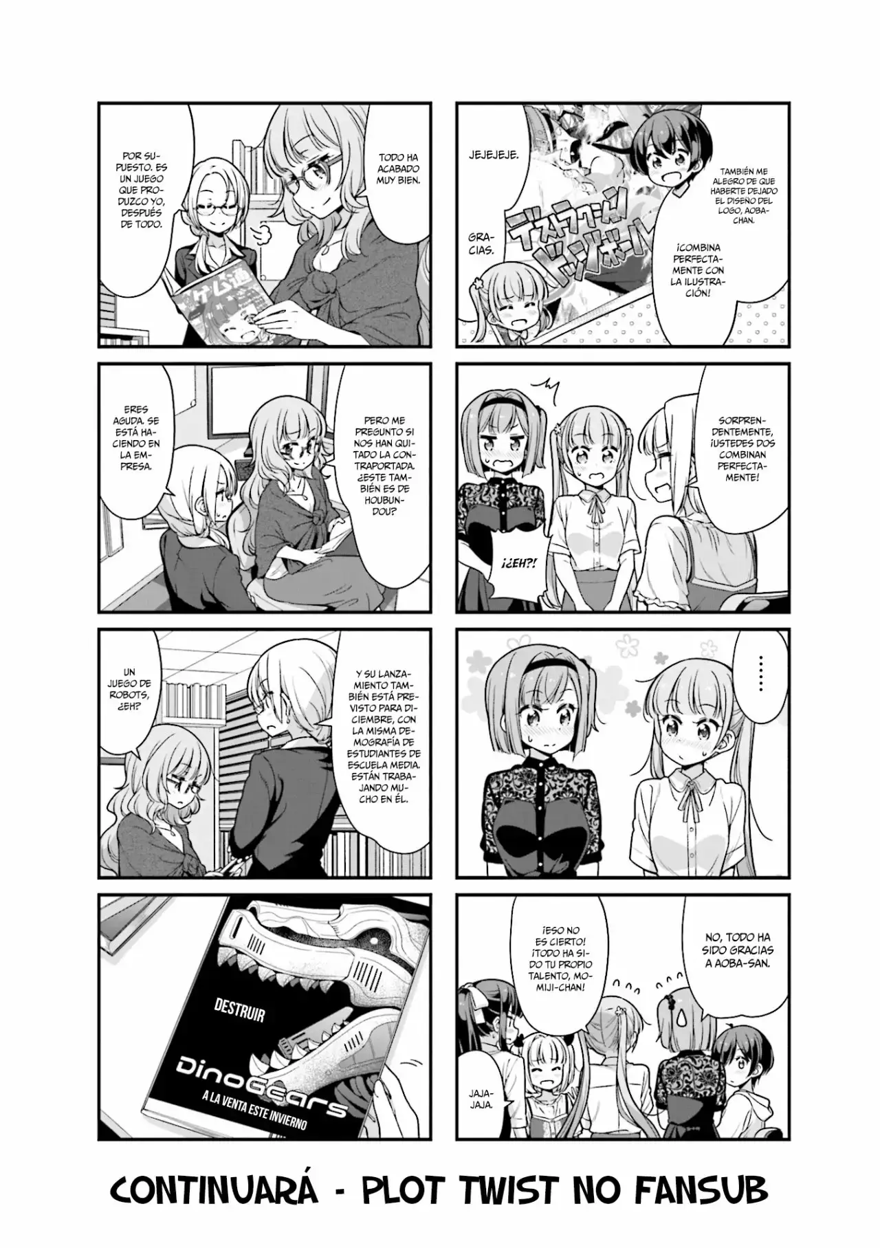 NEW GAME! capítulo 96, página 9