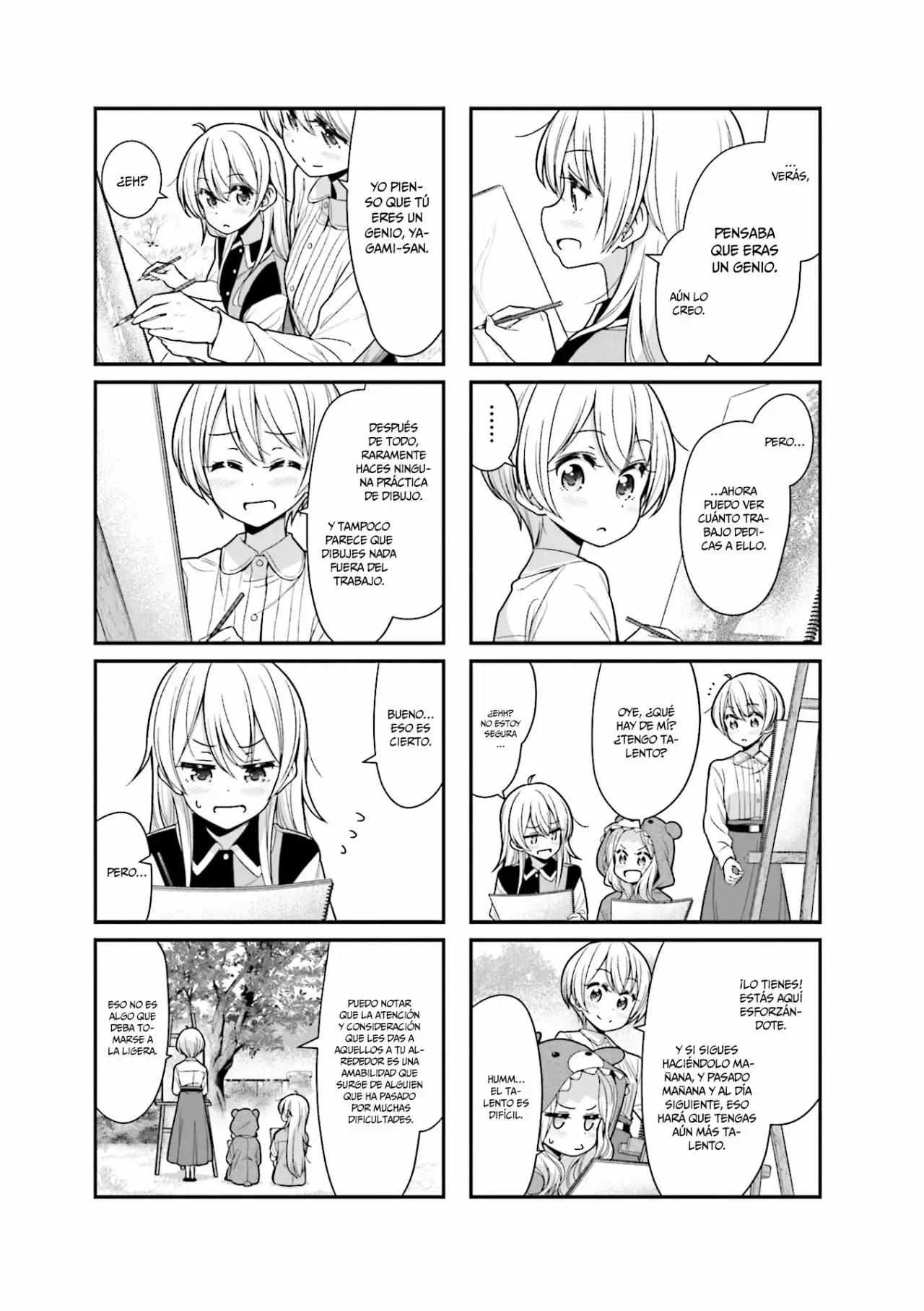 NEW GAME! capítulo 97, página 8