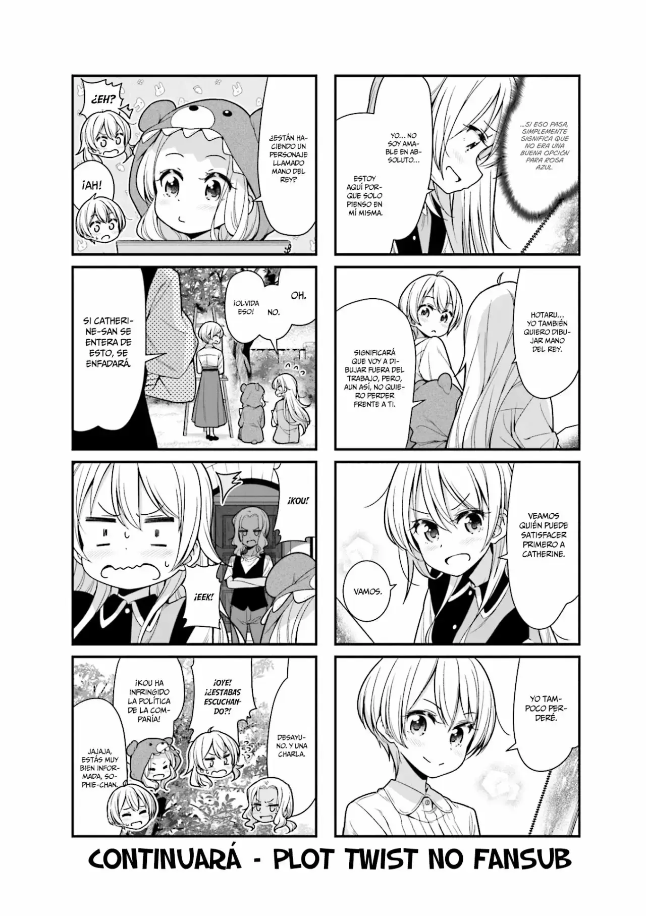 NEW GAME! capítulo 97, página 9