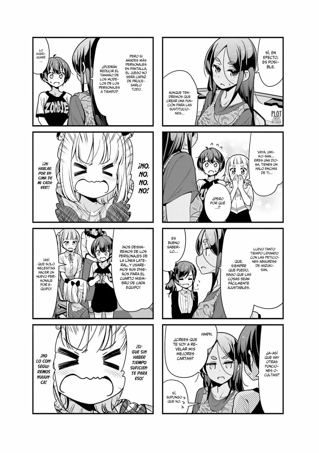 NEW GAME! capítulo 98, página 8