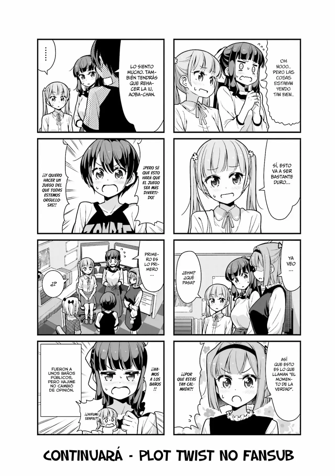 NEW GAME! capítulo 98, página 9