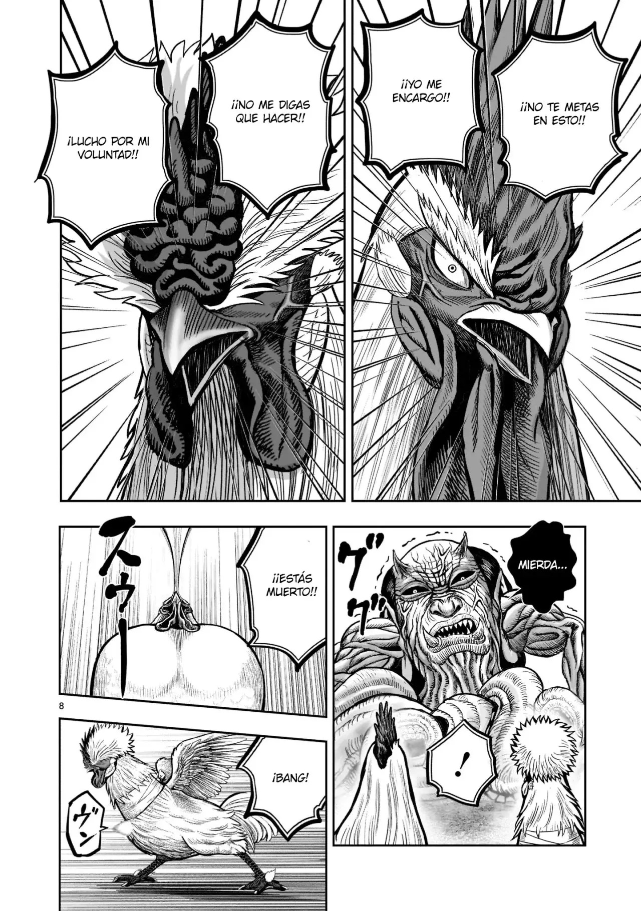Niwatori Fighter capítulo 21, página 9