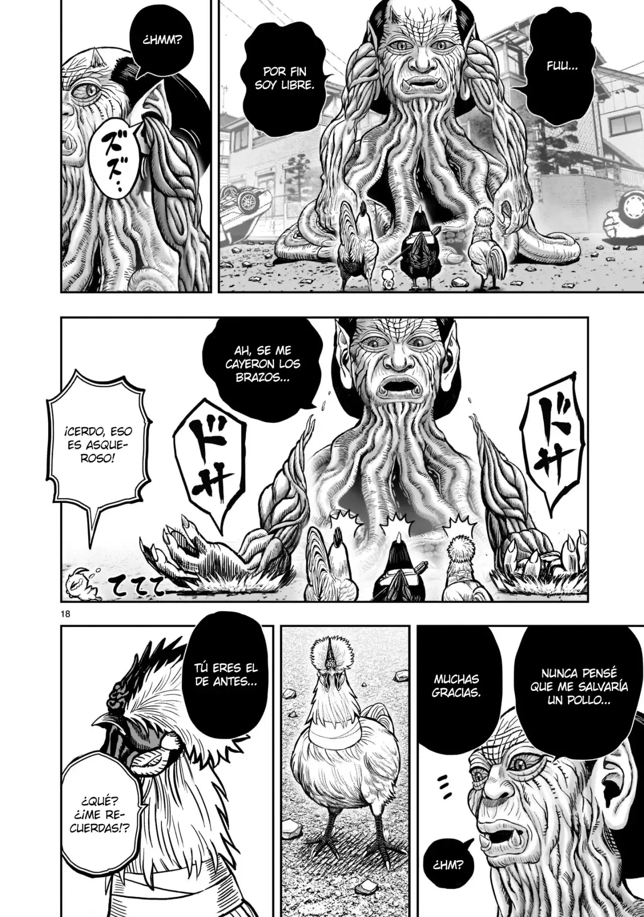 Niwatori Fighter capítulo 21, página 19