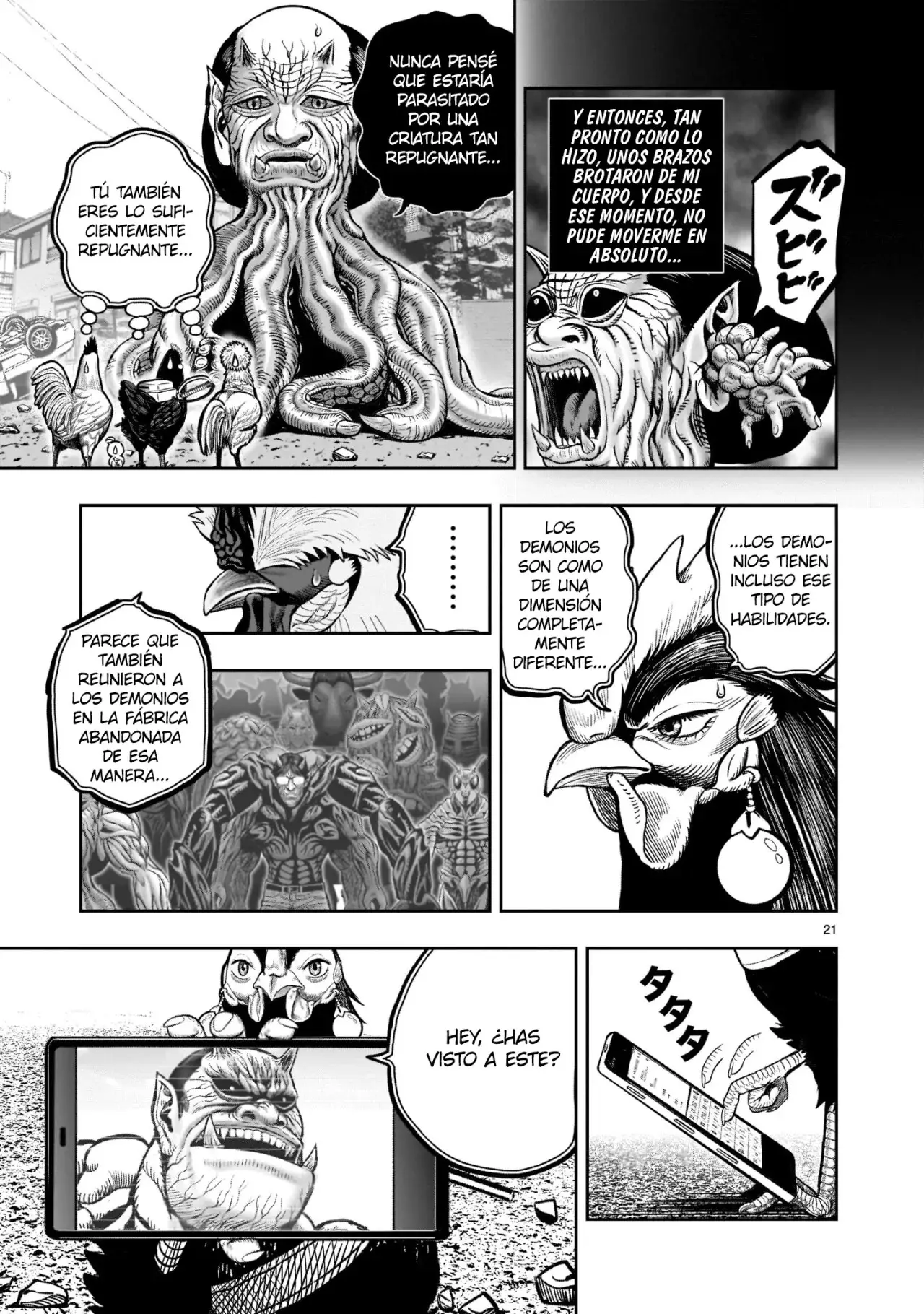 Niwatori Fighter capítulo 21, página 22