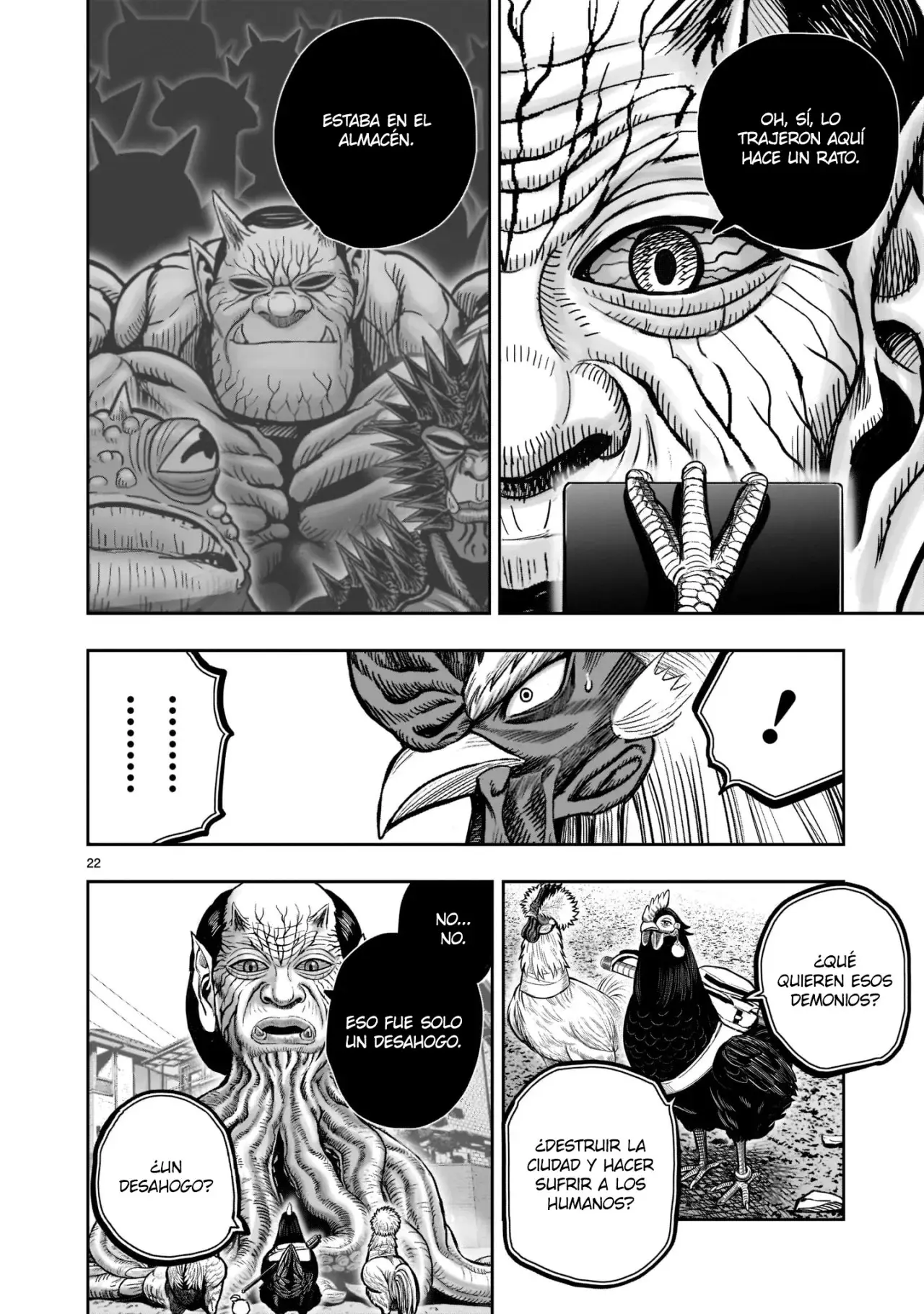 Niwatori Fighter capítulo 21, página 23