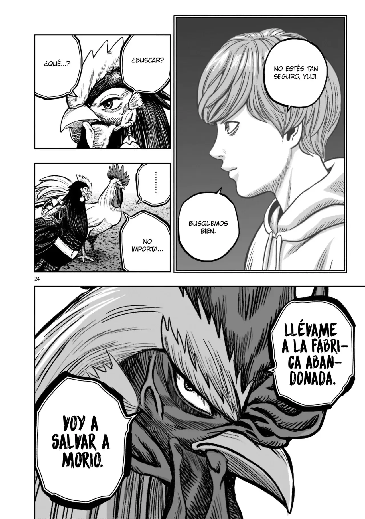 Niwatori Fighter capítulo 21, página 25