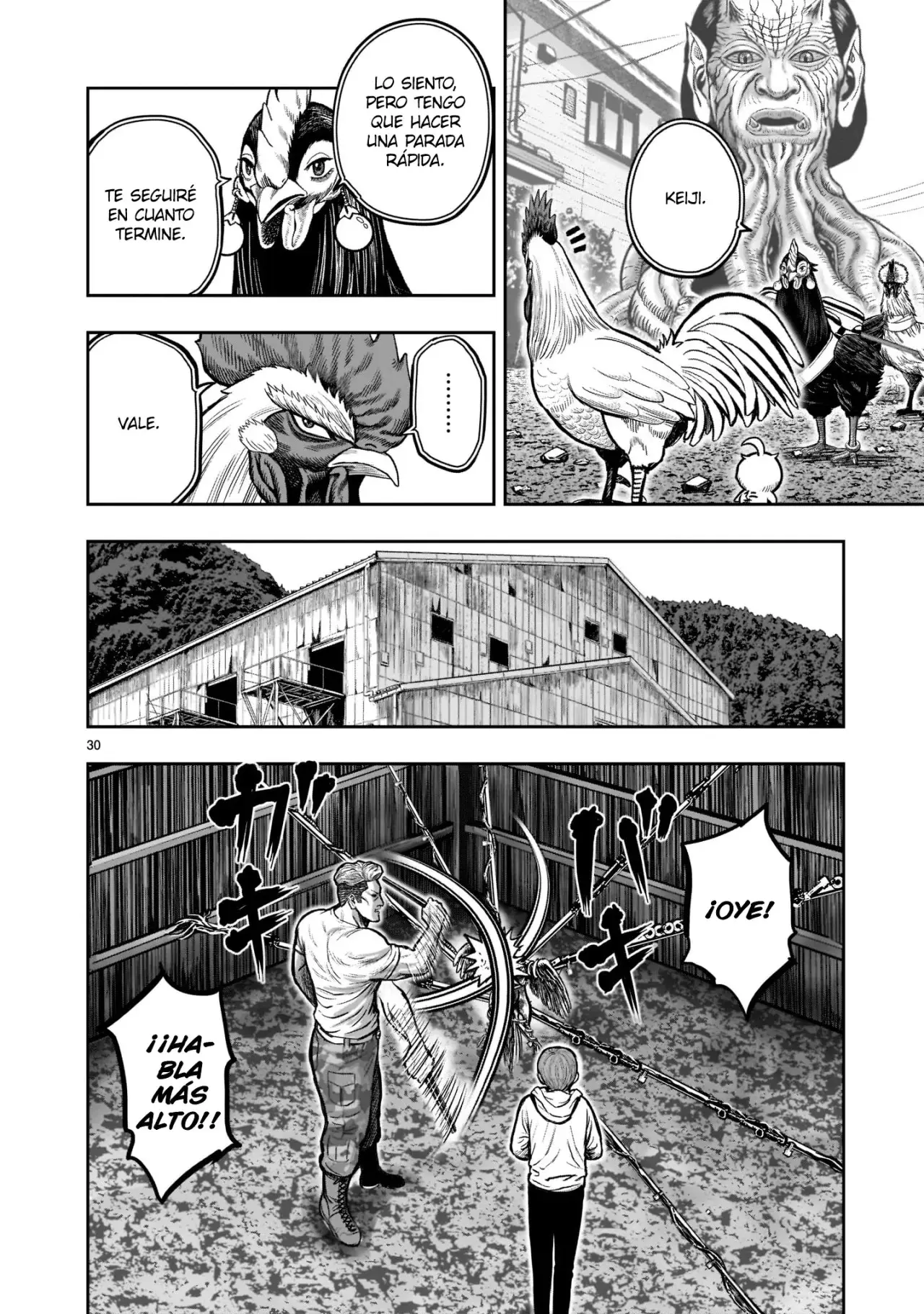 Niwatori Fighter capítulo 21, página 31
