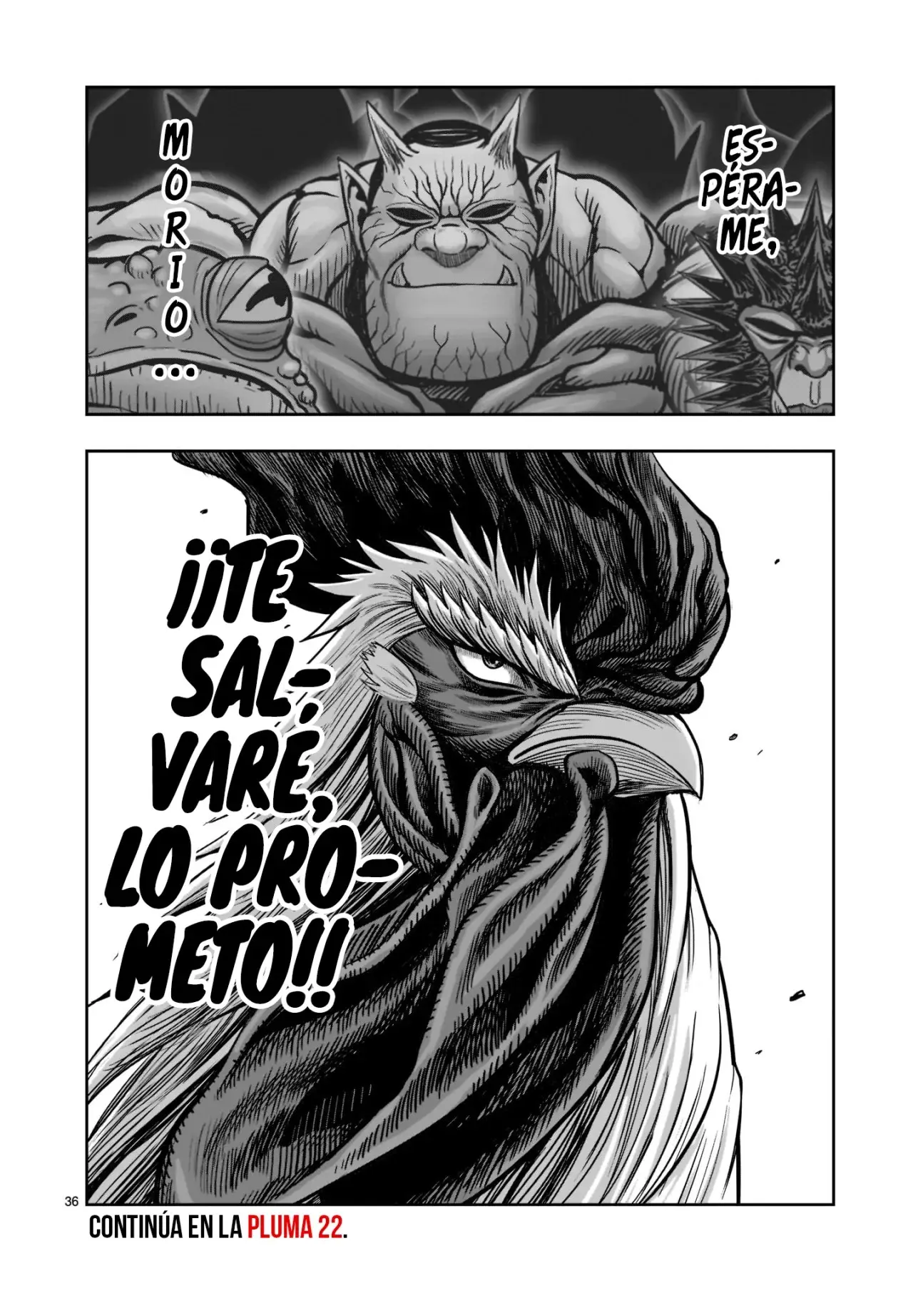 Niwatori Fighter capítulo 21, página 37