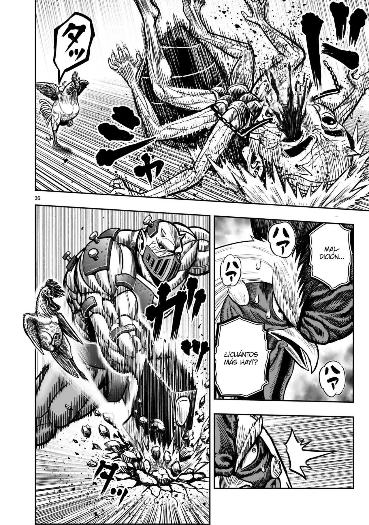 Niwatori Fighter capítulo 22, página 34
