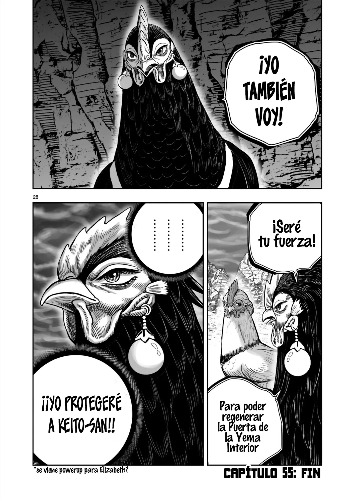 Niwatori Fighter capítulo 55, página 32