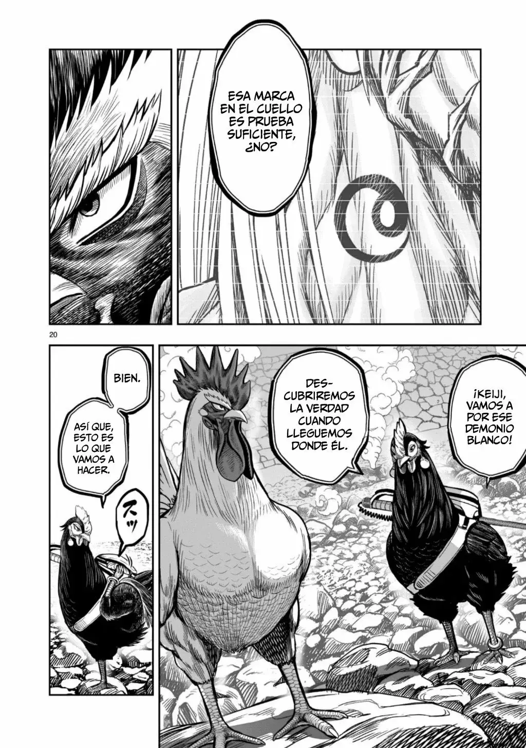 Niwatori Fighter capítulo 8, página 21