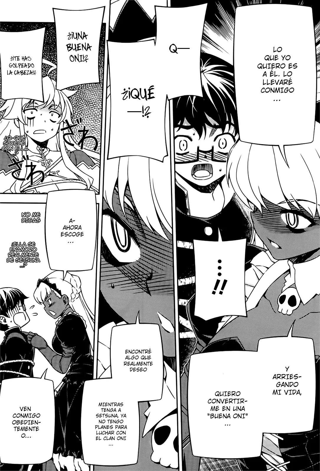 Onihime VS capítulo 25, página 13