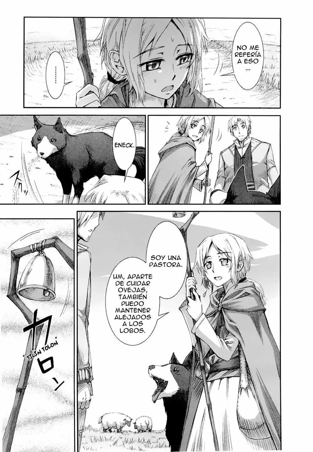Ookami to Koushinryou capítulo 21, página 8