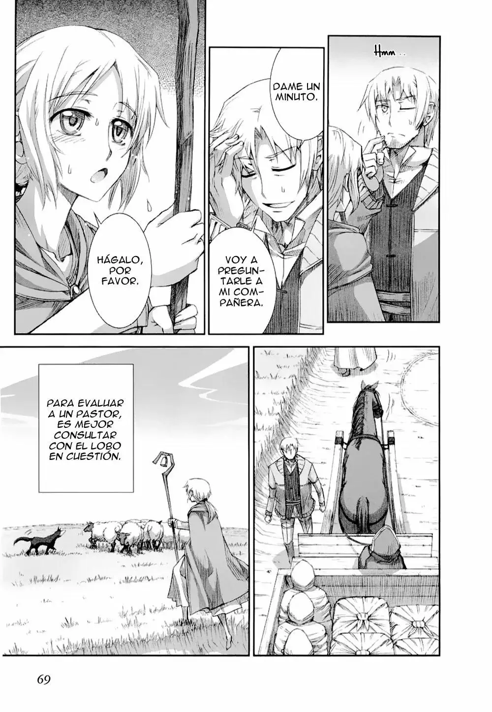 Ookami to Koushinryou capítulo 21, página 10