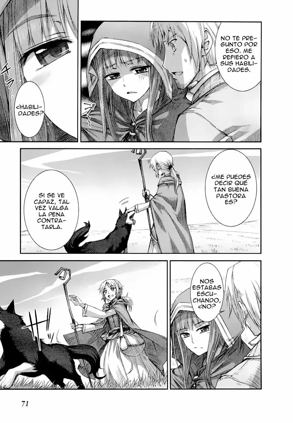 Ookami to Koushinryou capítulo 21, página 12