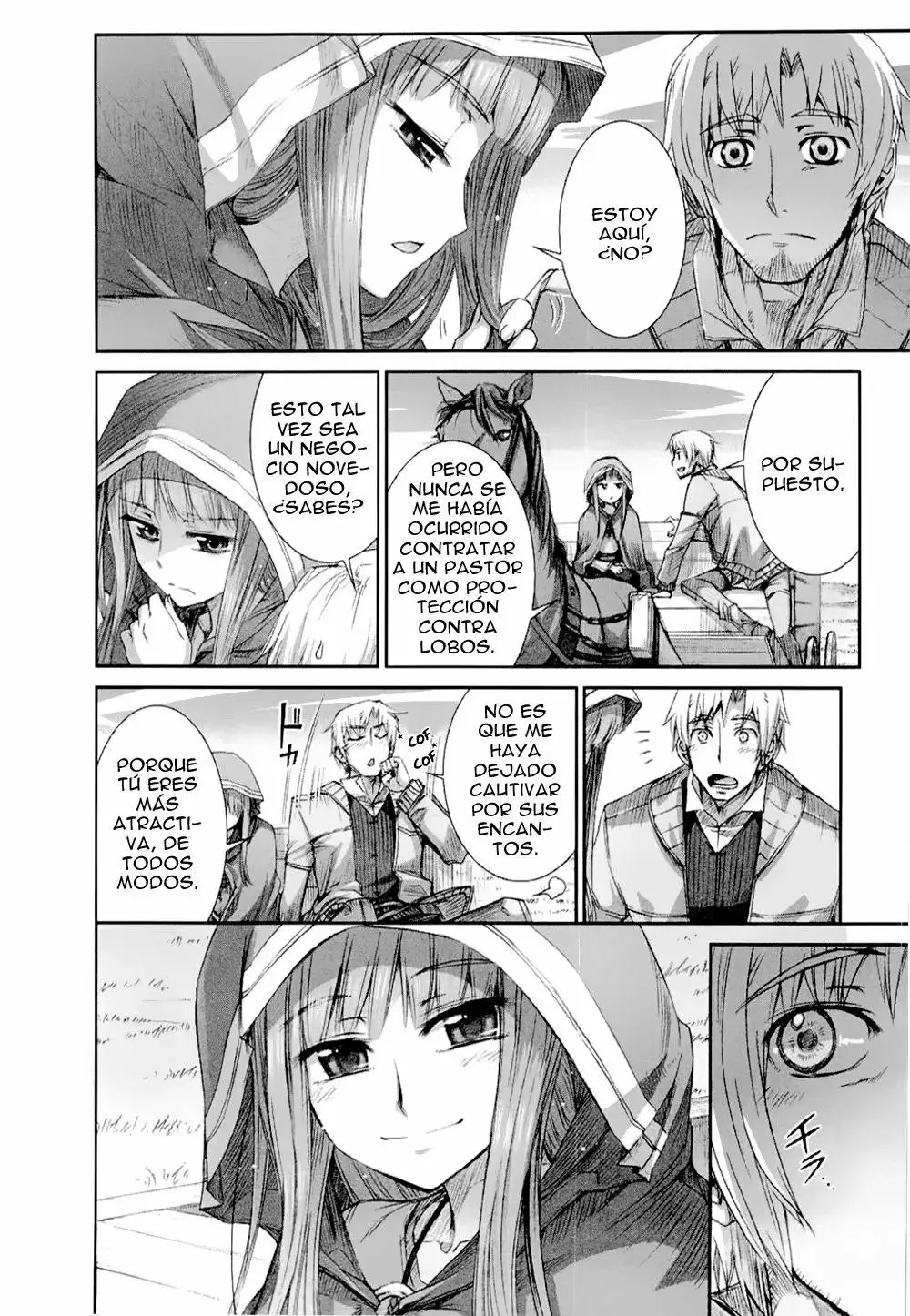 Ookami to Koushinryou capítulo 21, página 13