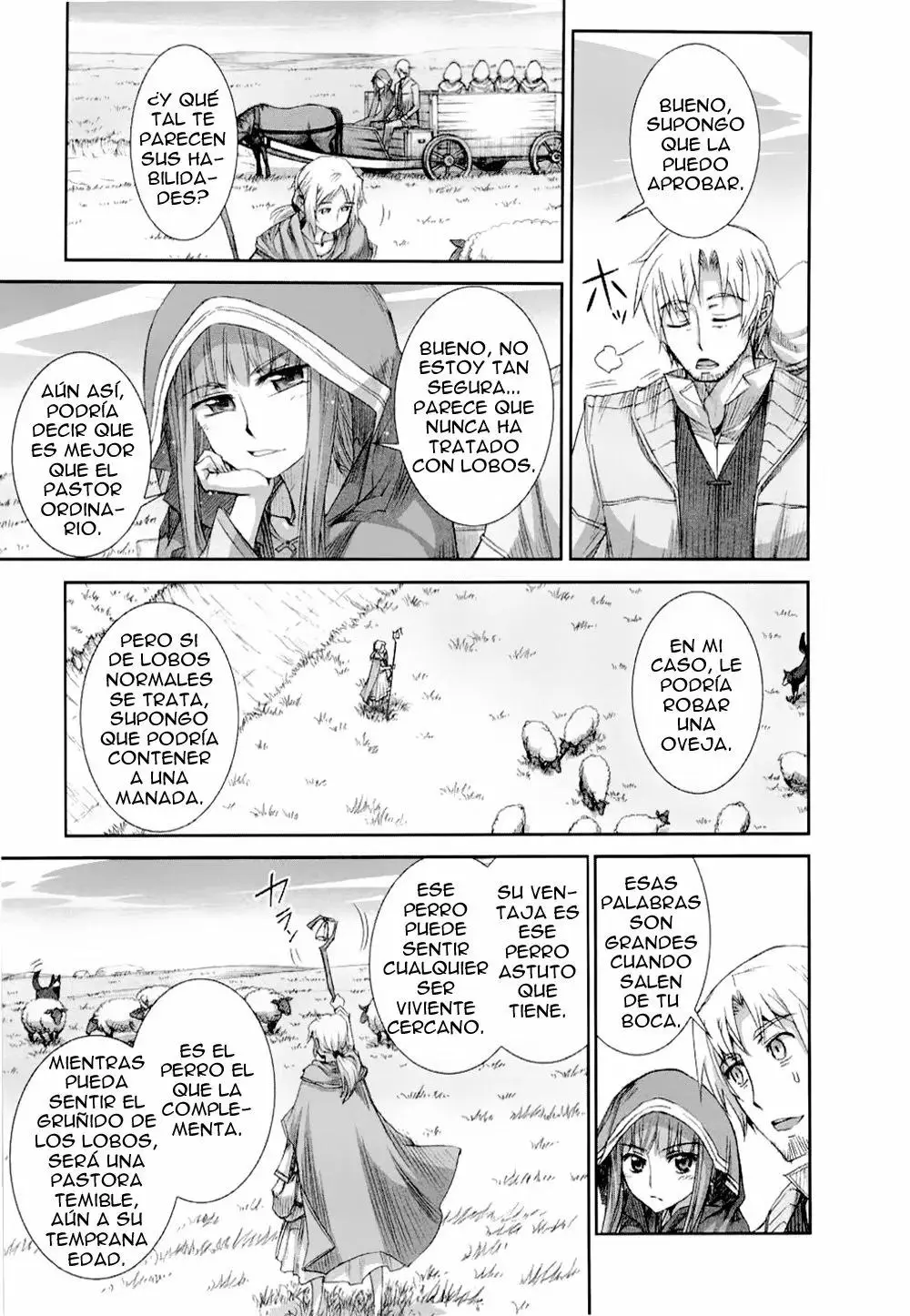 Ookami to Koushinryou capítulo 21, página 14