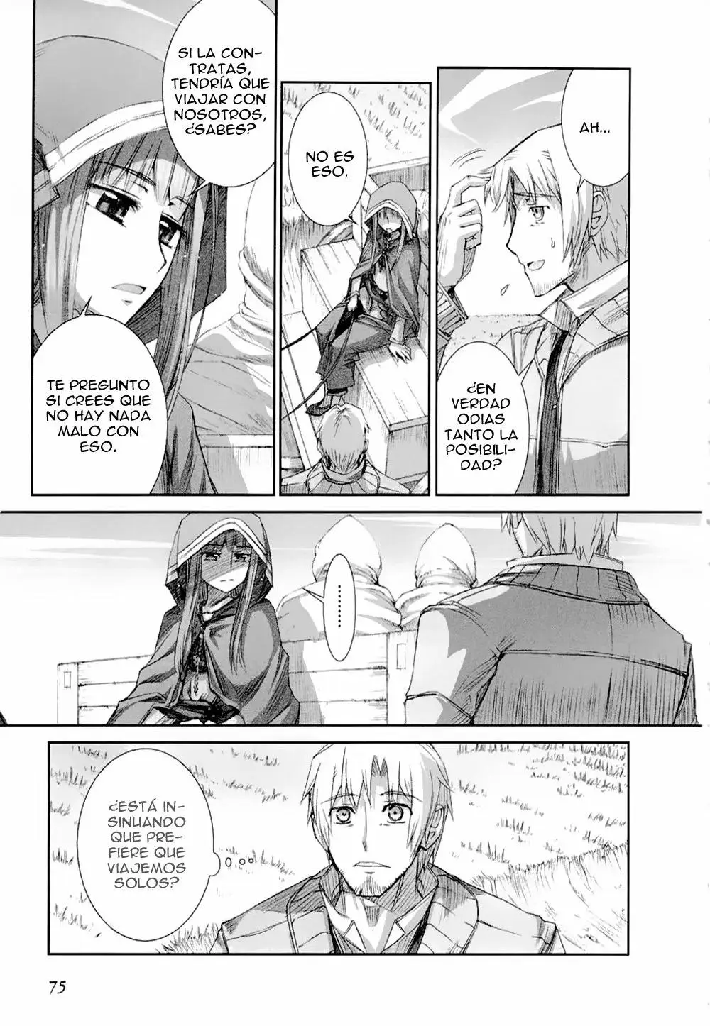 Ookami to Koushinryou capítulo 21, página 16