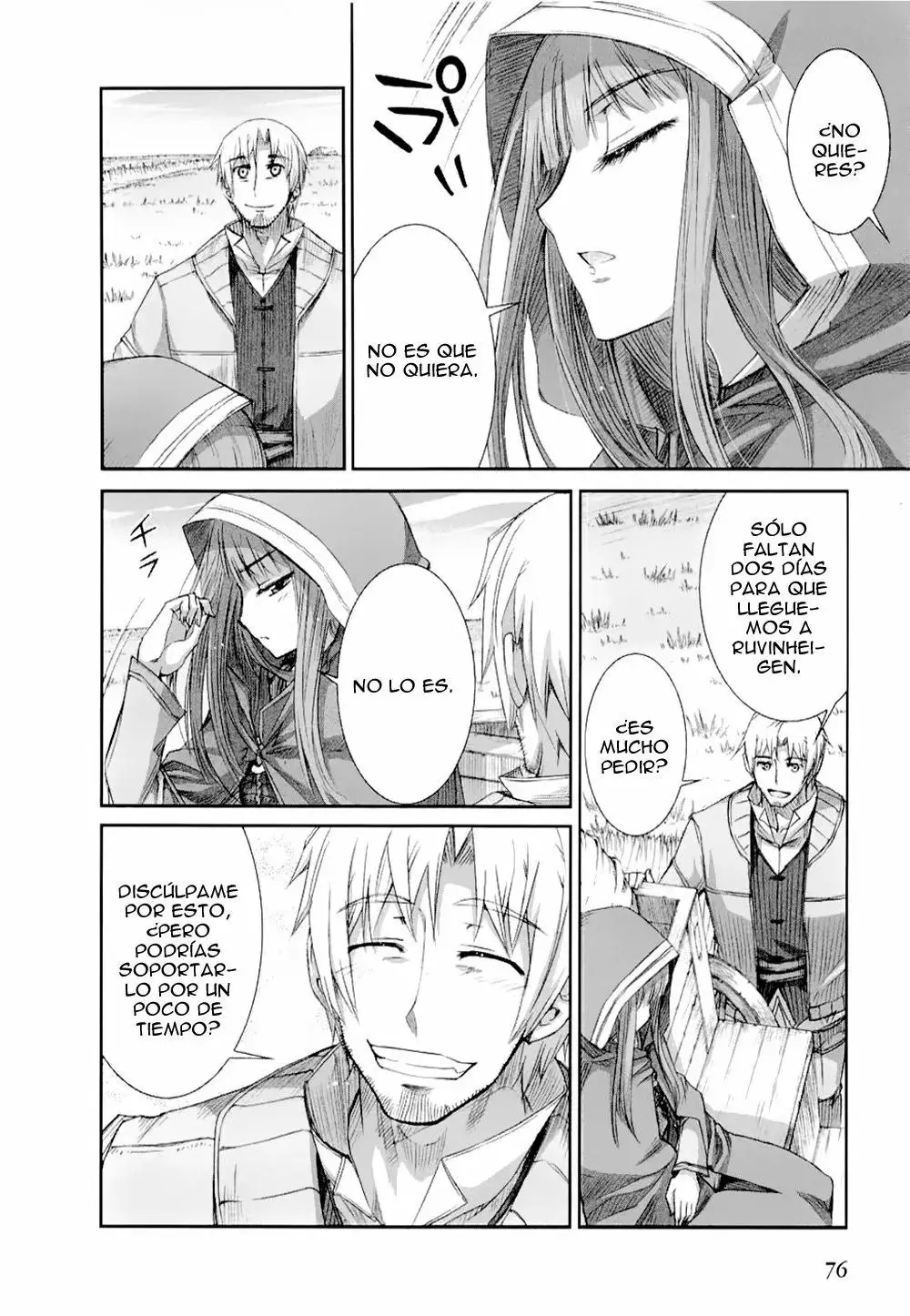 Ookami to Koushinryou capítulo 21, página 17