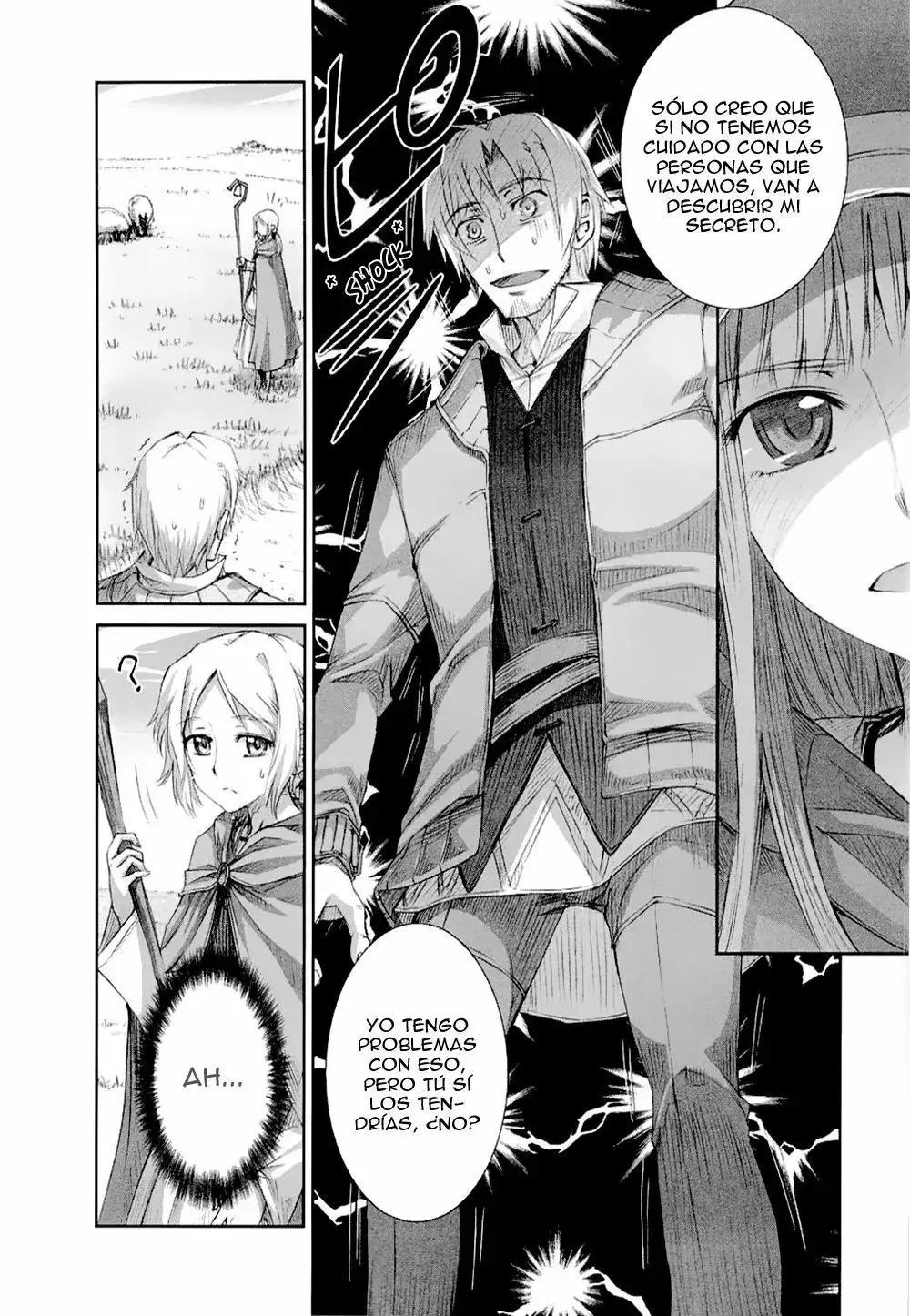 Ookami to Koushinryou capítulo 21, página 19