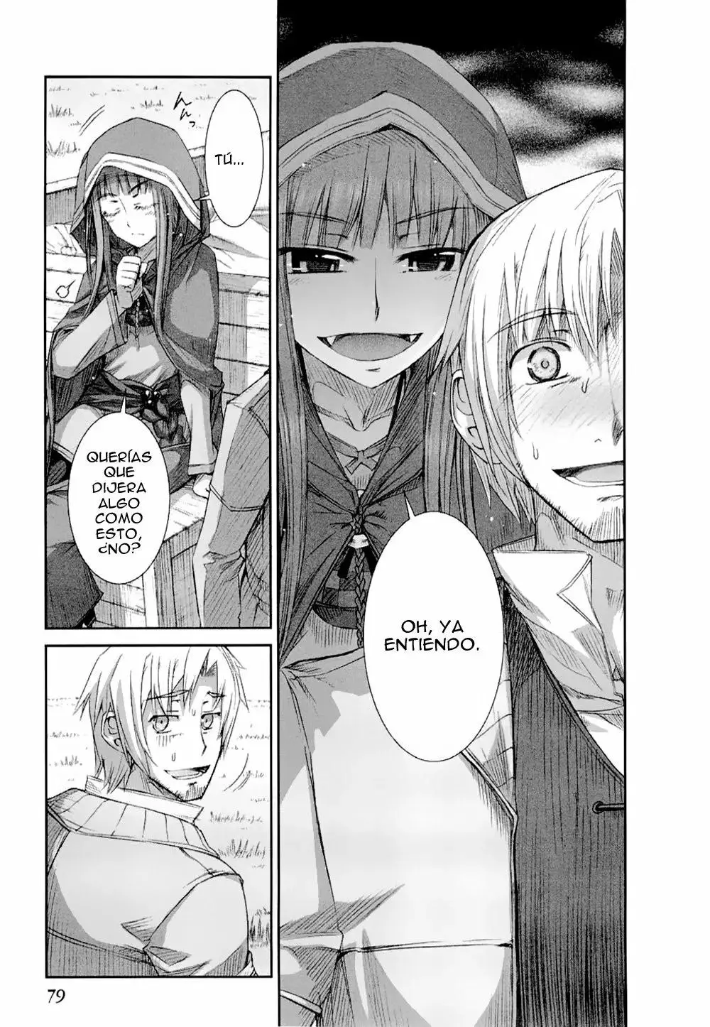 Ookami to Koushinryou capítulo 21, página 20