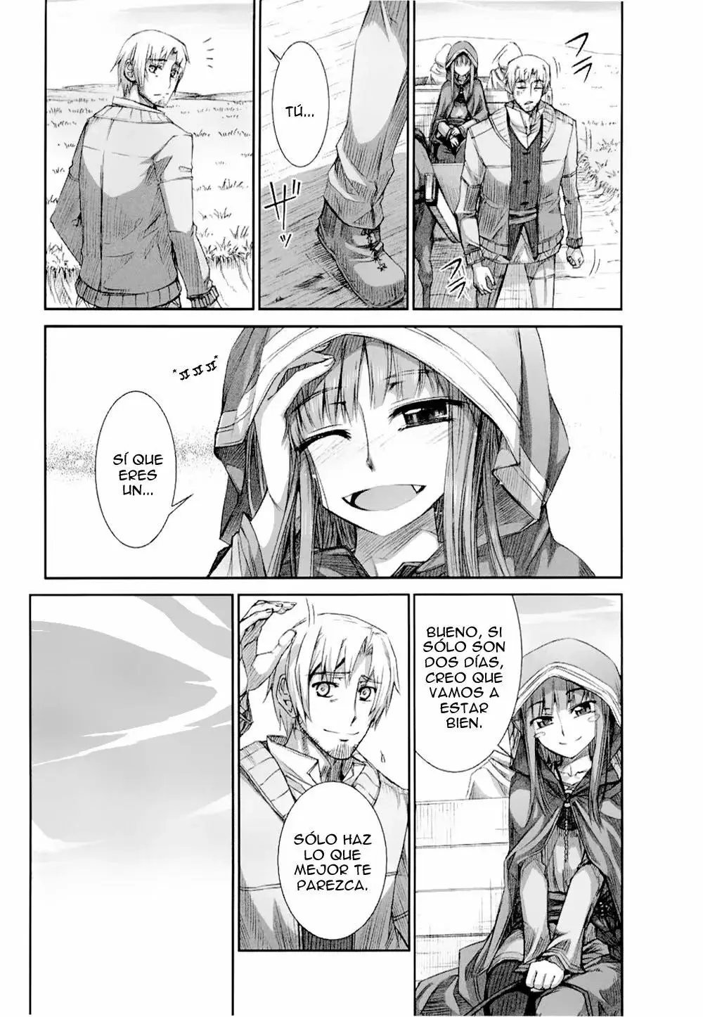 Ookami to Koushinryou capítulo 21, página 22