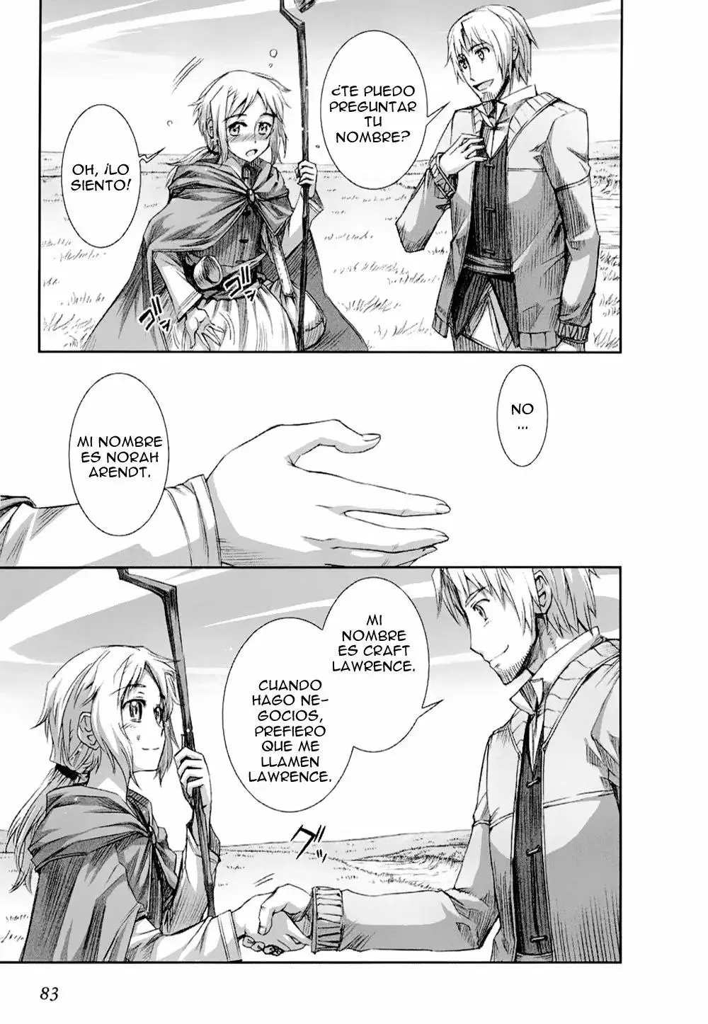 Ookami to Koushinryou capítulo 21, página 24