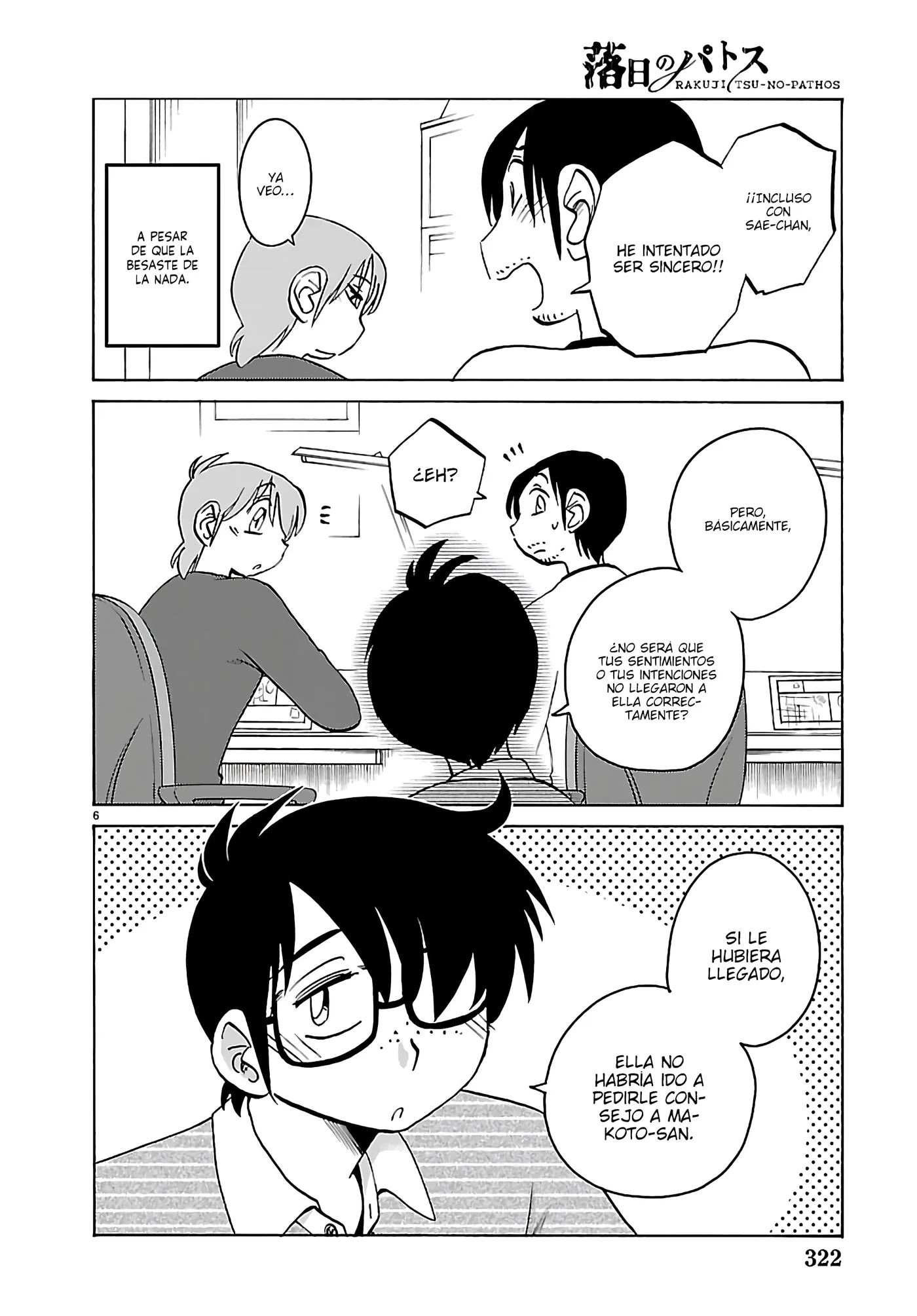Rakujitsu No Pathos capítulo 135, página 8