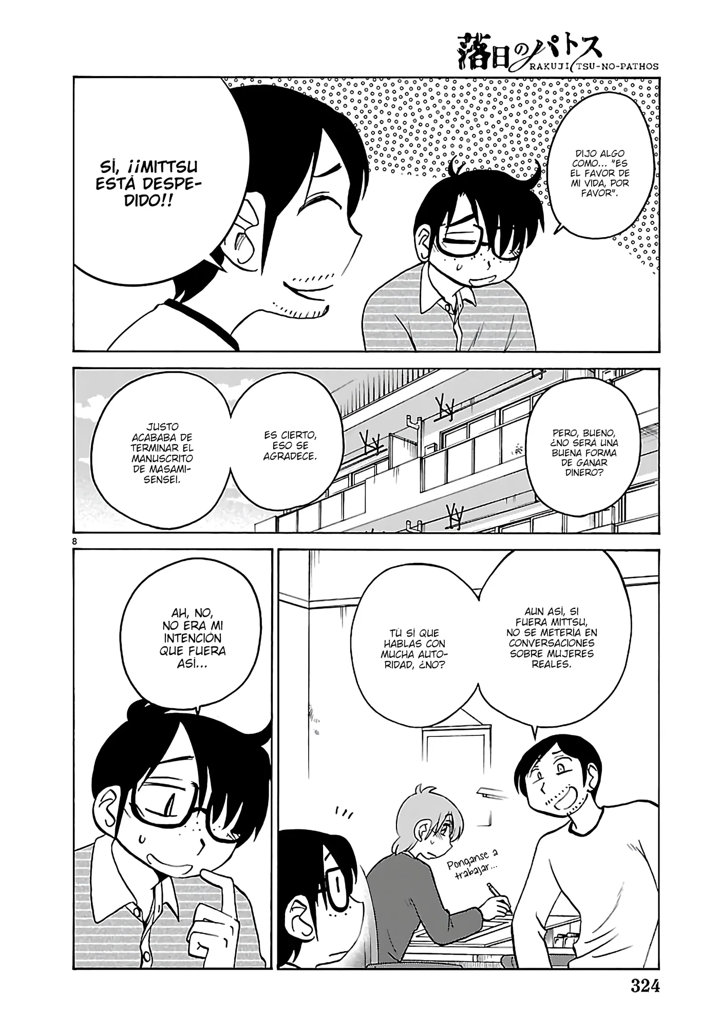 Rakujitsu No Pathos capítulo 135, página 10
