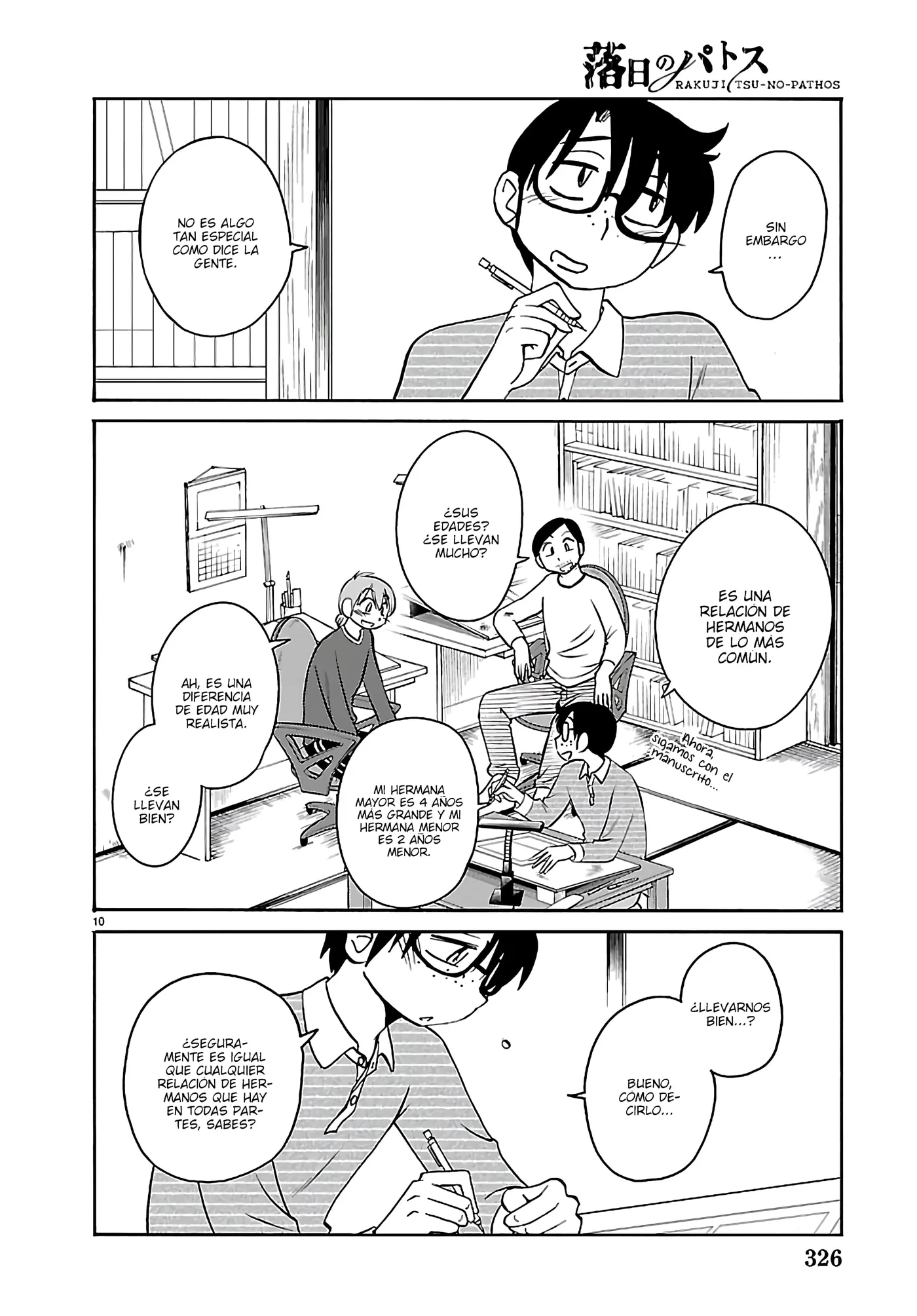 Rakujitsu No Pathos capítulo 135, página 12