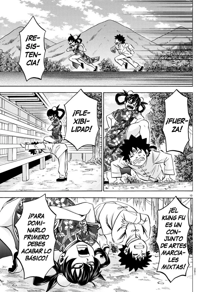 Rokudou no Onna-tachi capítulo 113, página 13