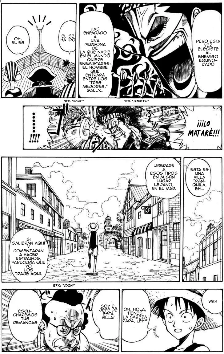ROMANCE DAWN capítulo 0, página 11